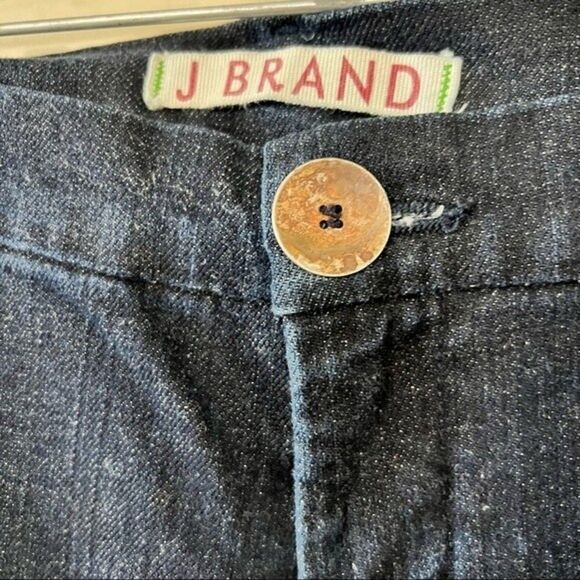 J Brand Jeans Y2K Dark Wash Straight Leg Low Rise Size 27 Cut #714 - Picture 12 of 13
